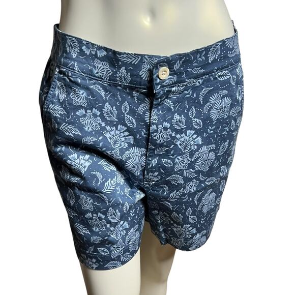 jachs girlfriend New York Floral Print Shorts, Size M, Stretch Waistband - Picture 1 of 16